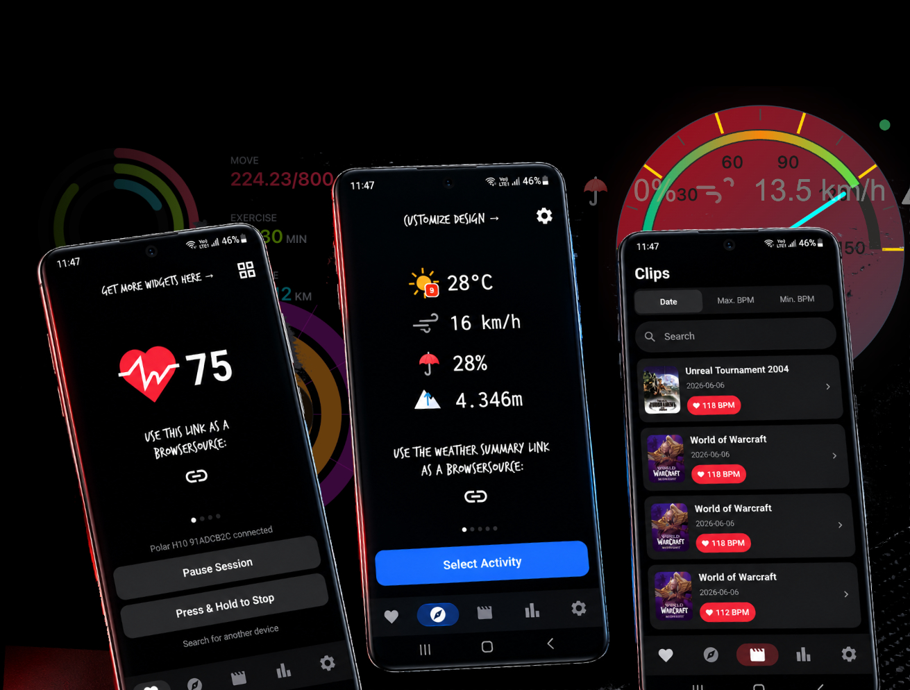 HypeRate Android App — Herzrate, IRL Widgets und Clips